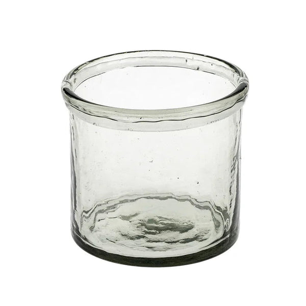 Hammered Glass Hurricane, Medium, 6.25 in.