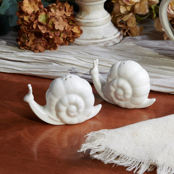 Snails Salt and Pepper Shakers