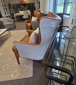 Chaddock Delia Wing Chair, 30.5 W 36 D 42 H 3