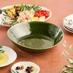 Pasta Bowl, Verde, 13 X 3 in. 2
