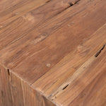 Chilton Reclaimed Teak Dining Table, Medium Brown, 78 x 36 in. 2