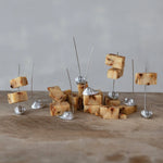 Vintage Cheese Picks with Mouse, Boxed Set of 8 2