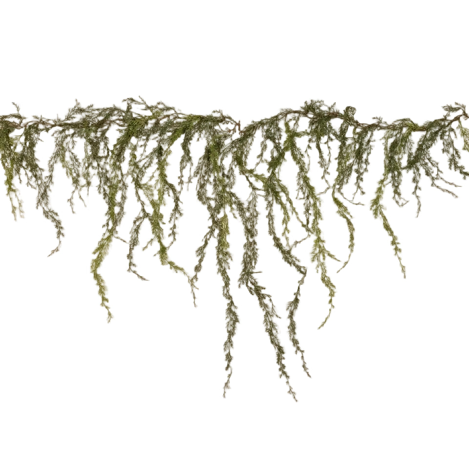 Weeping Cedar Garland, 5.75 ft.