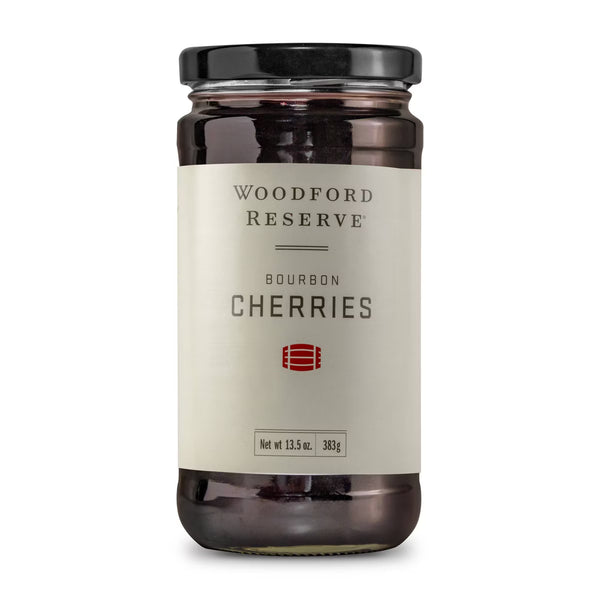 Bourbon Barrel Foods Woodford Bourbon Cherries, 13.5 oz.