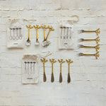 Botanical Canape Knives, Set of 4, 5.5 in. 2