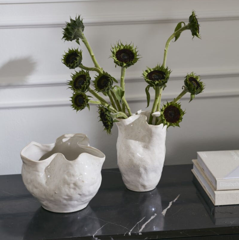 Naples Vase, 8.75 x 7.5 x 6.25 in.