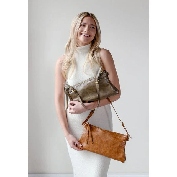 Eve Trapeze Shoulder Bag, Black
