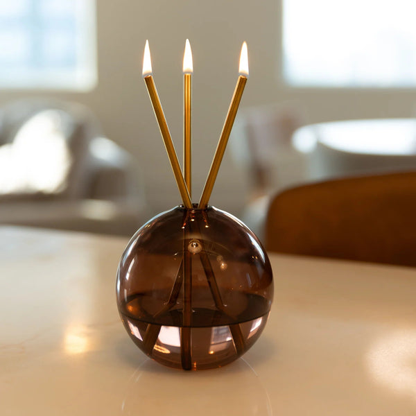 Everlasting Candle Neva Vase, Prairie Dust