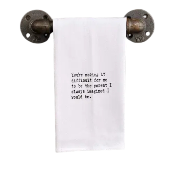 Tea Towel, Difficult Parent