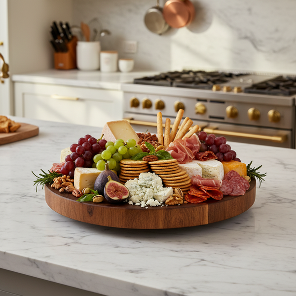 Wood Cake Stand, Small