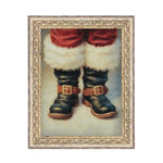 Santa's Boots Wall Art, 8  X 10 in. 1
