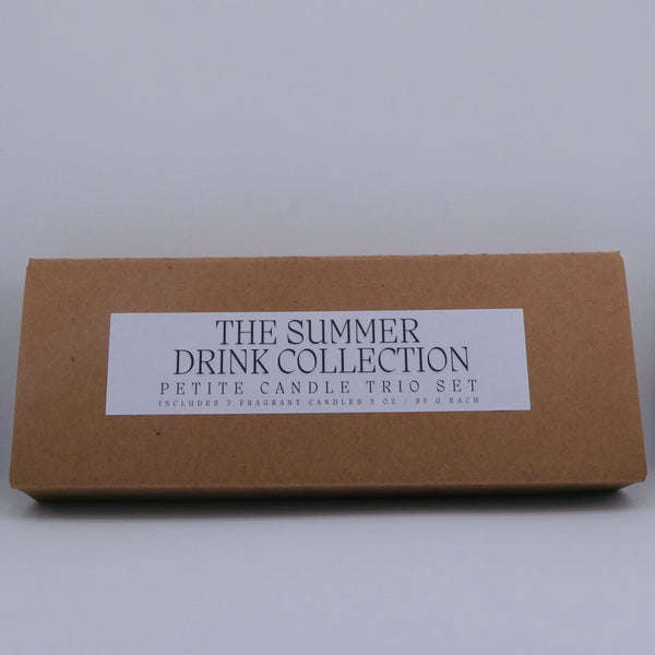 Flame On Main Summer Drink Line, Boxed Trio