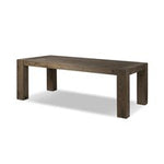 Coralie Extension Dining Table, Brown Oak, 84–104 × 42 × 30 in. 1