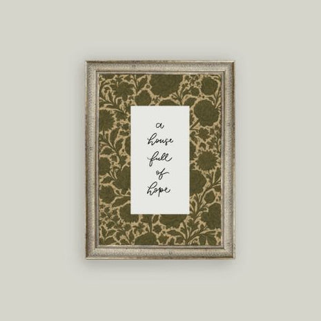 A House Full of Hope Wall Art, 5 X 7 in.