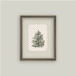 Vintage Polka Dot Tree, 7 X 9 in. 2