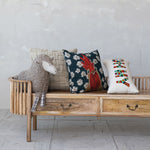 Sheep Shaped Sherpa Pillow, Brown Plaid 2