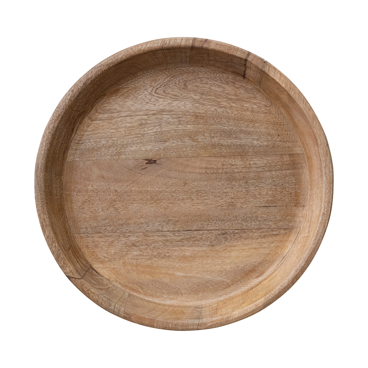 Mango Wood Tray, Natural, 19.5 in.