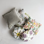 Dragonfly Embroidered Linen Blend Pillow, 20 in. 2