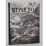 Style File book by Ike Udé displayed with abstract, flowing fabric-like cover design, ideal for decor and gifts from Knotty and Board, every room needs a little Knotty and Board. 4