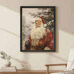 Vintage Santa, 16 X 20 in. 2