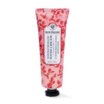 Tube of Blue Stallion Hand Cream, 100 ML, Rosewater Blush with floral pink packaging, featured as a thoughtful gift and decor item at Knotty and Board, perfect for everyday hand care. 1