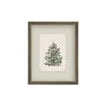 Vintage Polka Dot Tree, 7 X 9 in. 1