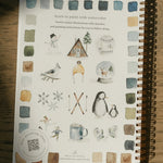 Watercolor Workbook, Winter 3