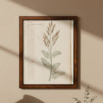 Vintage Osmund Royal Flower J Artwork, 16 X 24 in. 2