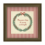 Merry & Bright Wall Art, 16 X 16 in. 1