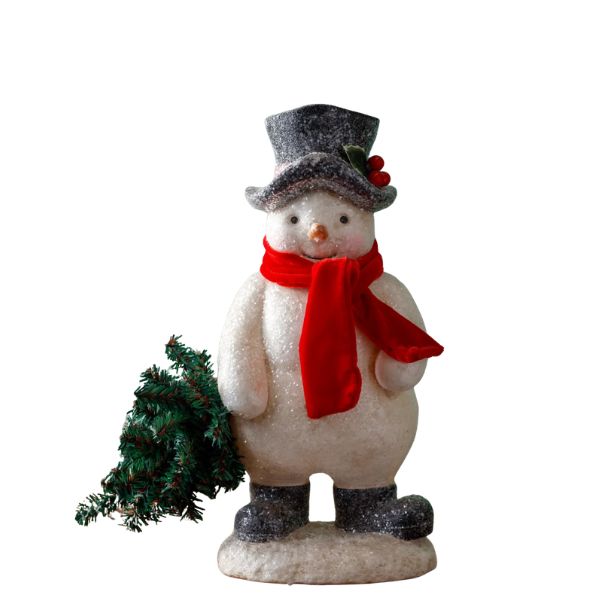 Tabletop Vintage Snowman, 14 in.