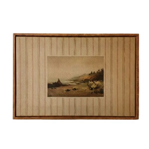Along the Headland Path Framed Wall Art, 16 X 11 in.