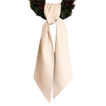 Wreath Sash, Linen, Beige, 5.7 X 58 in. 1