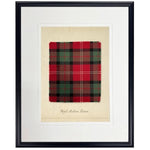 Boyd Modern Tartan Plaid Artwork, 8 X 10 in. 1