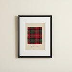 Boyd Modern Tartan Plaid Artwork, 8 X 10 in. 2