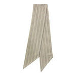 Wreath Sash, Linen Blend, Beige Stripe, 5.5 X 55 in. 3