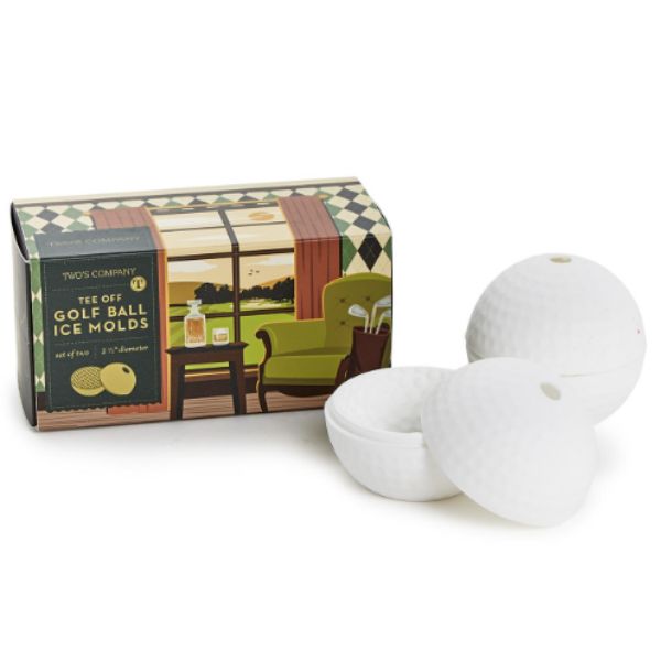Silicone Golf Ball Ice Molds, 2.5 in.