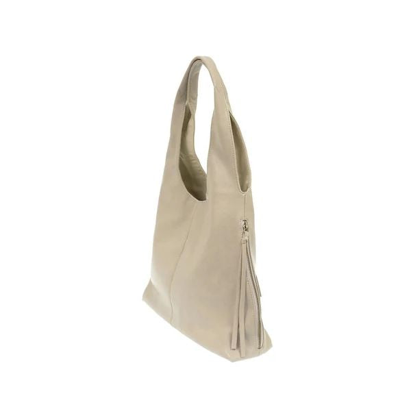 Claire Hobo Bag, Oyster