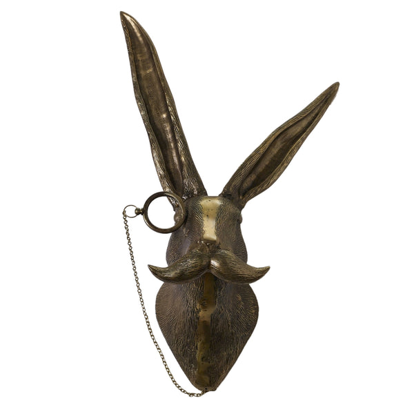 E&E Brass Head Wall Mount, Eric