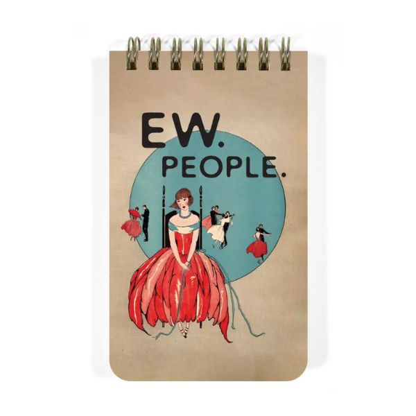 Spiral Memo Pad, Ew, People