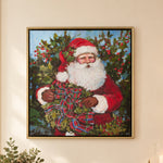 Homegrown Santa Framed Wall Art, 19.5 in. 2