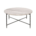 Cassian Cocktail Table, Grey and Black, 36 X 36 X 17 in. 1