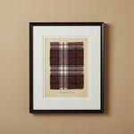 MacDonald Tartan Plaid Artwork, 8 X 10 in. 2