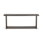 Zeno Console Table, Smoked Black Oak, 78 x 18 x 31.75 in. 1