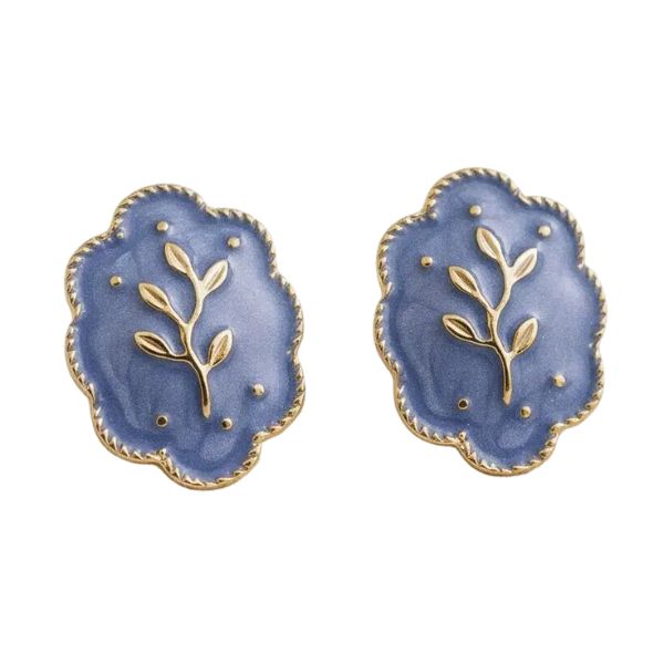 Floral Inspired Drop Earrings