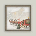 Christmas Sleigh, 16 X 16 in. 2