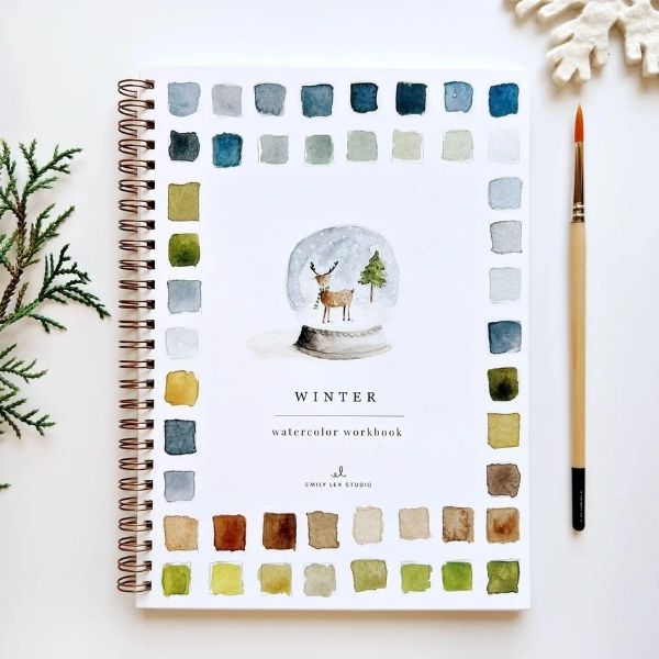 Watercolor Workbook, Winter