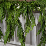 Norfolk Dripping Pine Garland , Green, 40 in. 2