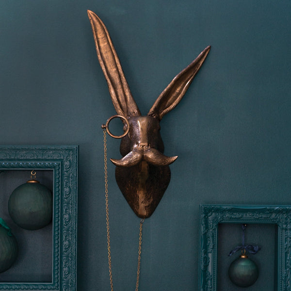 E&E Brass Head Wall Mount, Eric