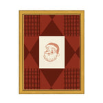 Plaid St. Nick, 7 X 9 in. 1