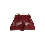 Elsa Small Frame Crossbody Bag, Carmine Red 1